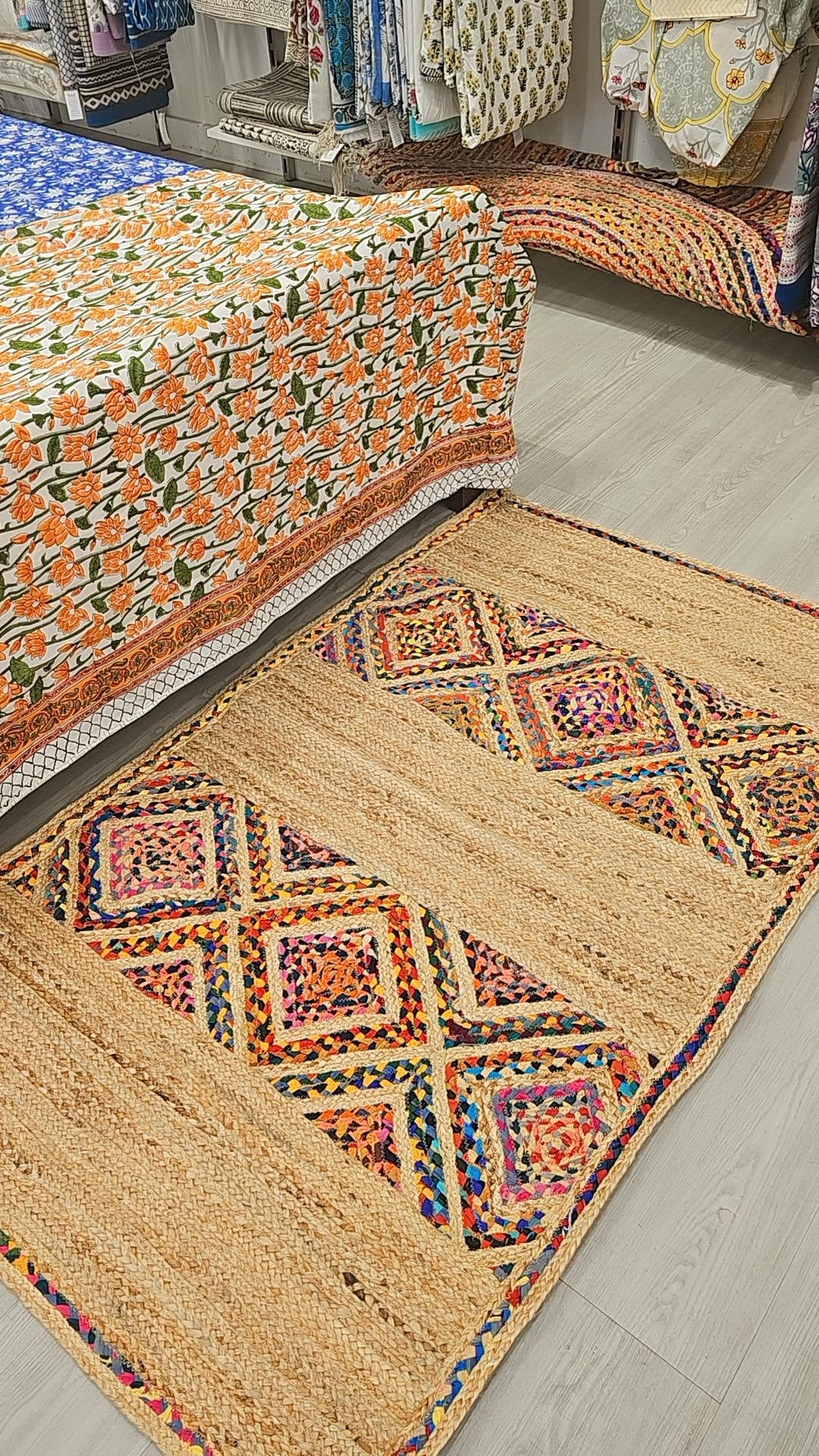 high quality jute floor covering rug australia