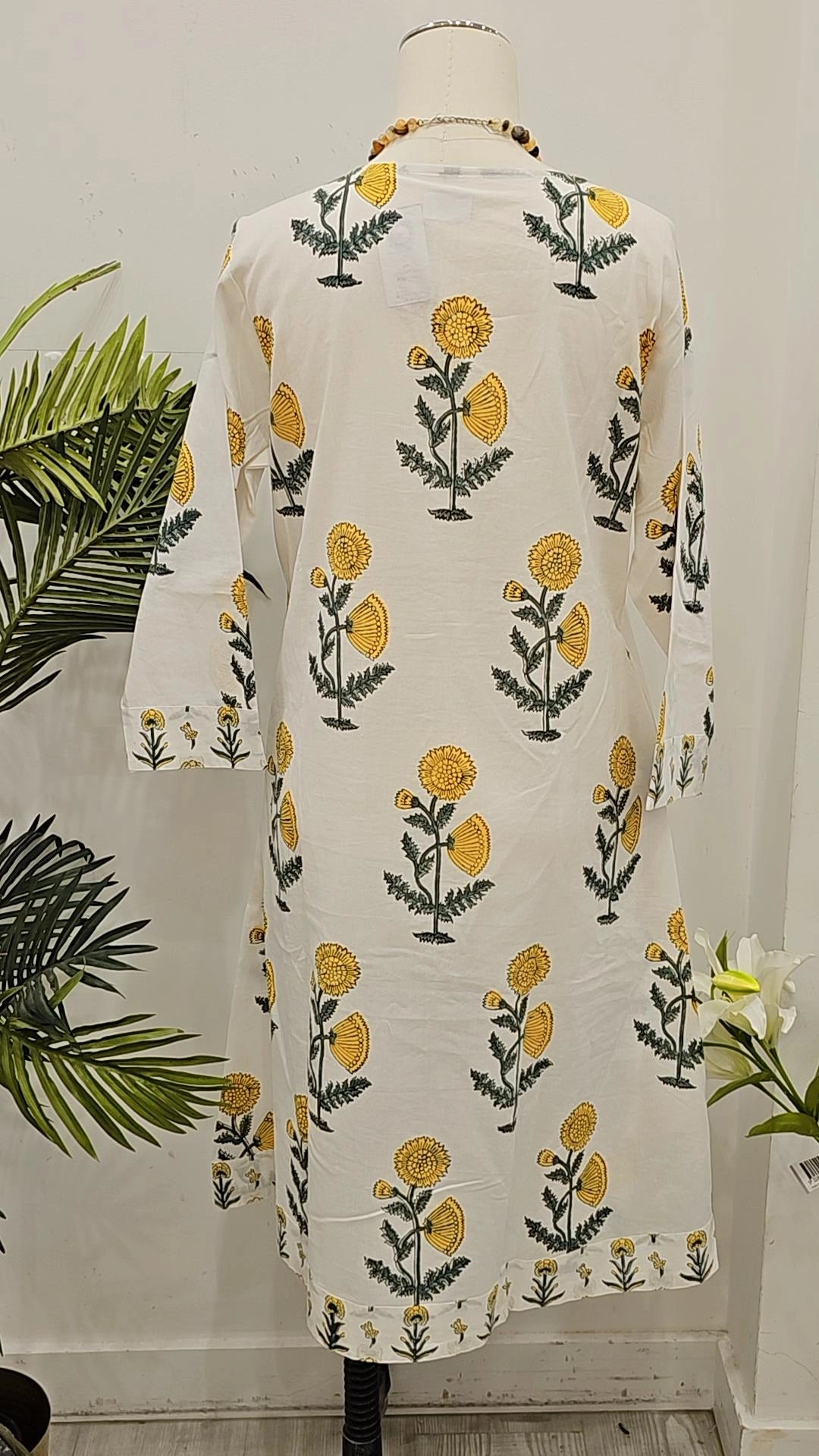 Sunny Sunflower Midi Dress