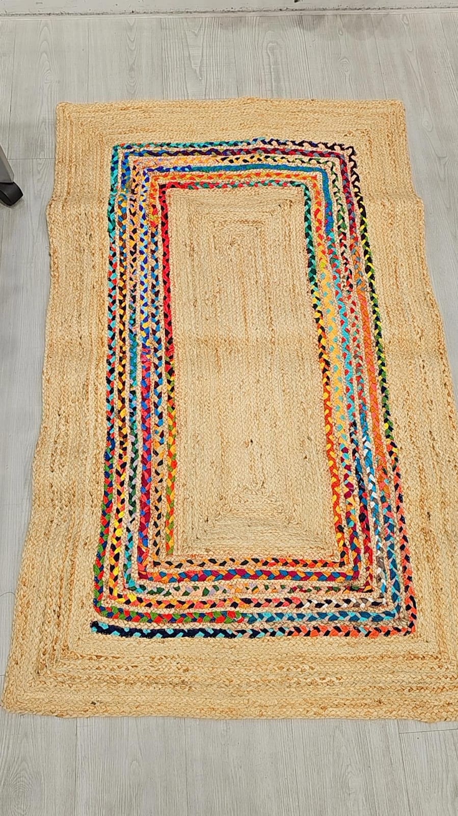 Colourful Natural Fibre Jute Rugs