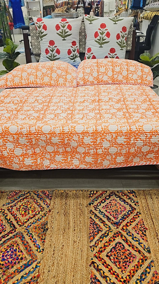 "Tangerine Dream: Orange Comforter"