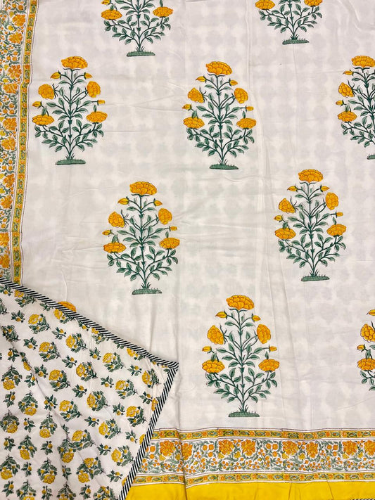 Sunny Blooms Reversible Quilt – Brighten Your Summer Nights