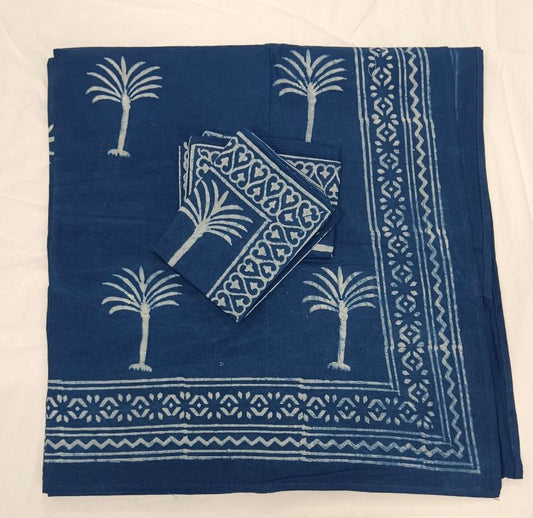 “Indigo Palm Breeze Set”